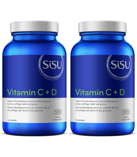 SISU [2 for Deal] Vitamin C Plus D, 120 Tablets | Unbeatable Prices, Daily Deals | VITASHOP