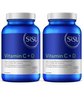 Vitamine C Plus D, 120 comprimés | Safest & Easiest Shopping Vitamins Online | VITASHOP