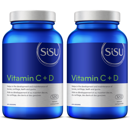 Vitamine C Plus D, 120 comprimés | Safest & Easiest Shopping Vitamins Online | VITASHOP