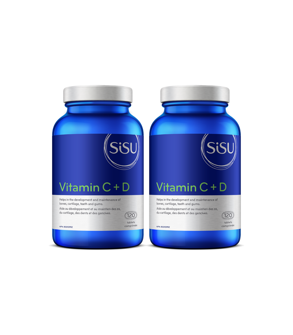 Vitamine C Plus D, 120 comprimés | Safest & Easiest Shopping Vitamins Online | VITASHOP