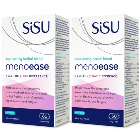 SISU [2 for Deal] MenoEase with EstroG-100, 60 Vegetable Caps | Unbeatable Prices, Daily Deals | VITASHOP