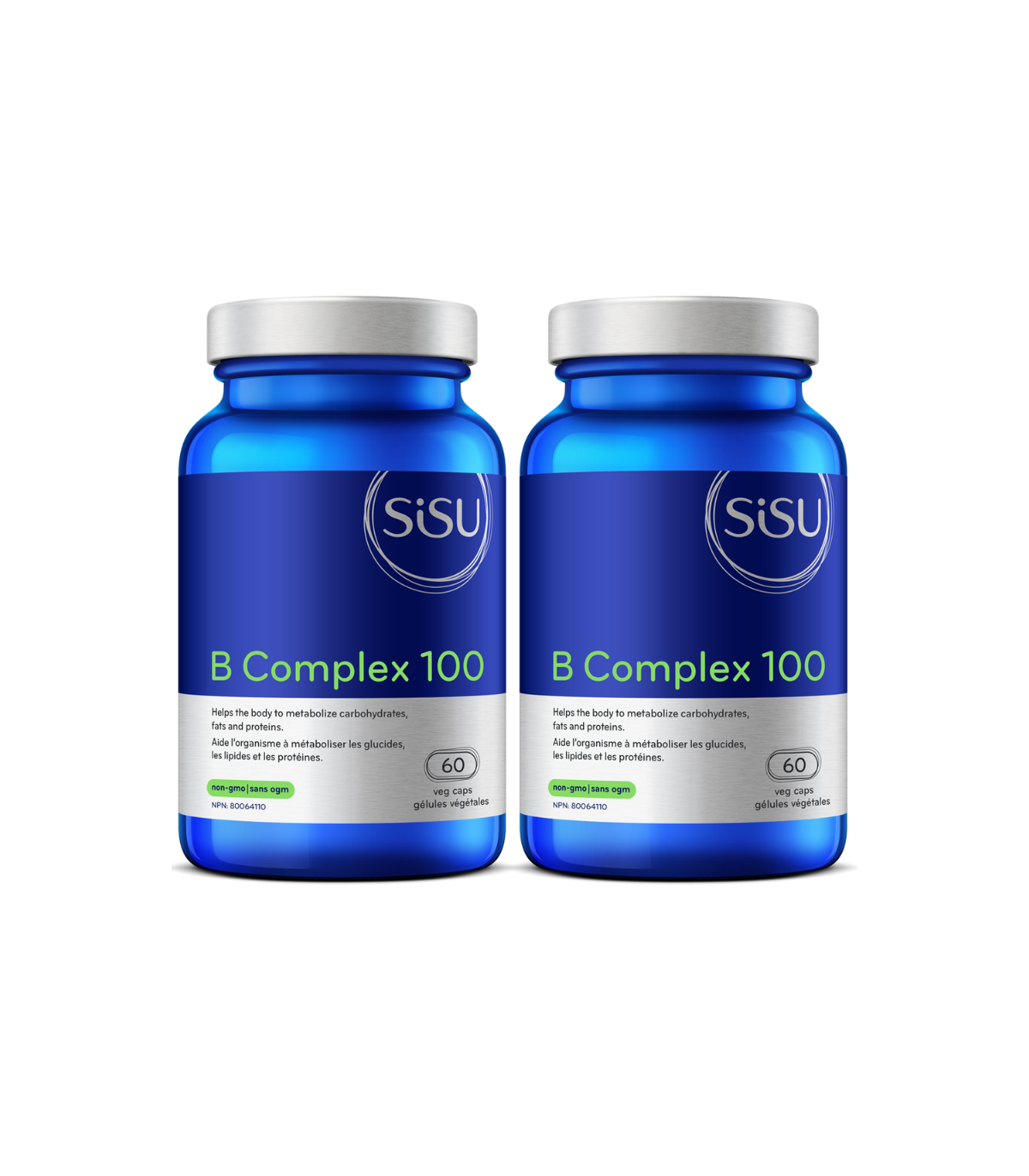 SISU [2 for Deal] 复合维生素 B 100，60 植物胶囊 | 每天不同折扣, 全网最低价格 | 种类齐全的保健品店铺 VITASHOP, 只有你想不到, 没有你买不到 !