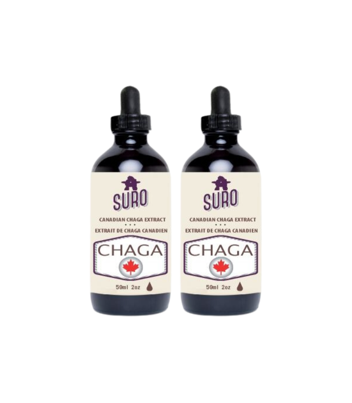 SURO [2 for Deal] 캐나다 차가버섯 추출물 59ml | 매일 업데이트되는 특가 상품 | VITASHOP