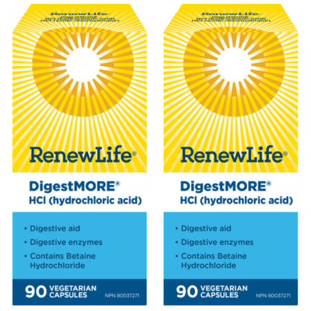 Renew Life [2 for Deal] 盐酸地高辛 90 粒胶囊 | 每天不同折扣, 全网最低价格 | 种类齐全的保健品店铺 VITASHOP, 只有你想不到, 没有你买不到 !