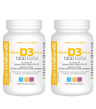 Prairie Naturals [2 for Deal] Vitamin D3 Cholecalciferol 1,000 IU in Organic Extra-Virgin Olive Oil 500 Softgels | Unbeatable Pr