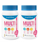 Progressive Nutritionals [2 for Deal] Multi Vitamins & Minerals for Adult Women 60 Capsules | Unbeatable Prices, Daily Deals | V