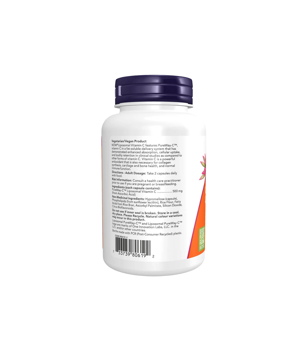 NOW Foods 리포솜 비타민 C 1000mg 120 식물성 캡슐 | 매일 업데이트되는 특가 상품 | VITASHOP
