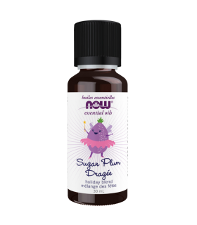NOW Foods Mélange des Fêtes Sucre-Prune 30 mL