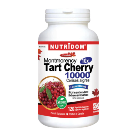 Nutridom Montmorency Tart Cherry 10X, 120 Veggie Capsules | Unbeatable Prices, Daily Deals | VITASHOP