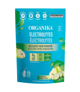 Organika Electrolytes Sachets - Cucumber Pear 70g  20Packs | Unbeatable Prices, Daily Deals | VITASHOP