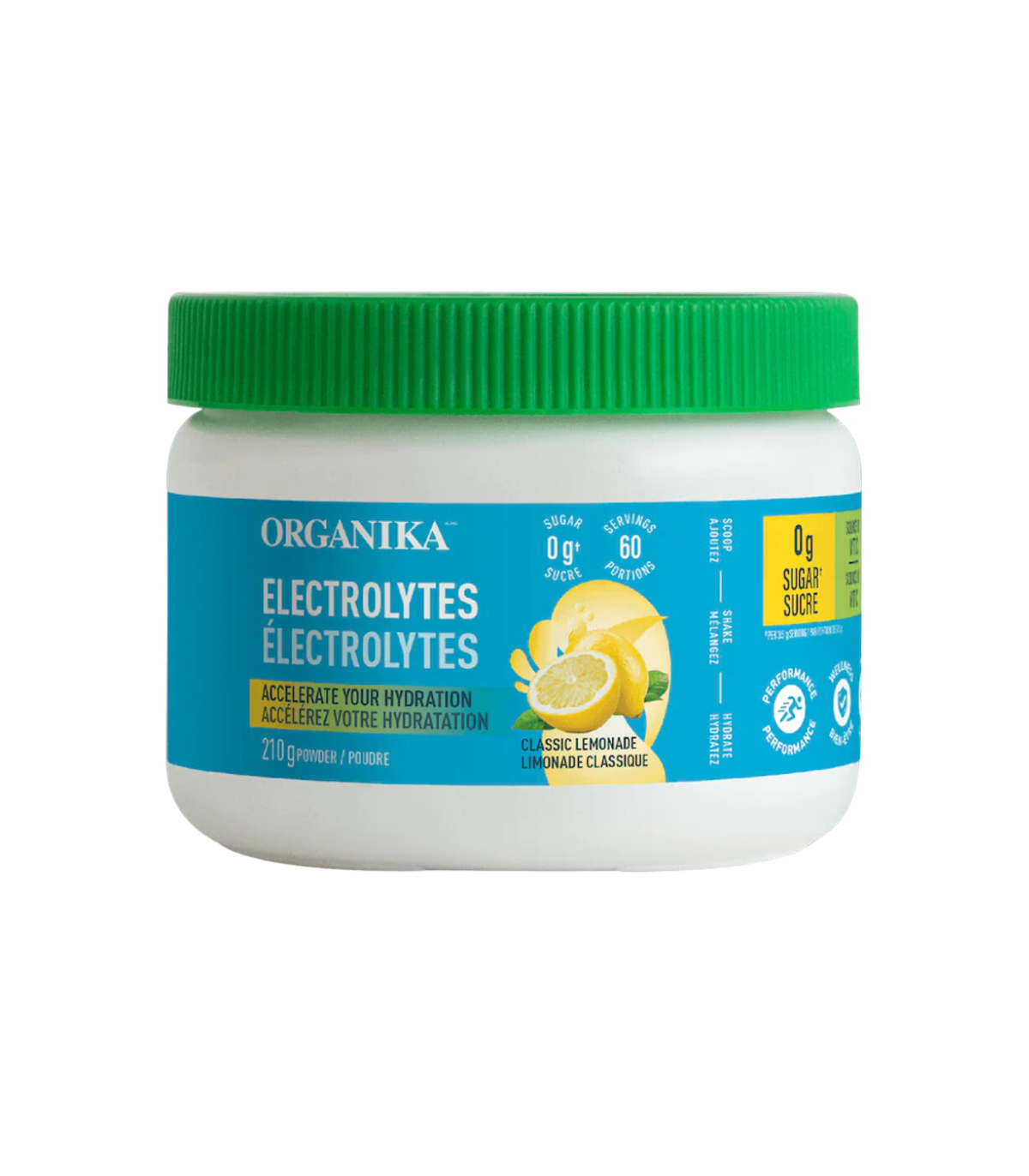 Électrolytes 60 portions - Limonade classique 210G