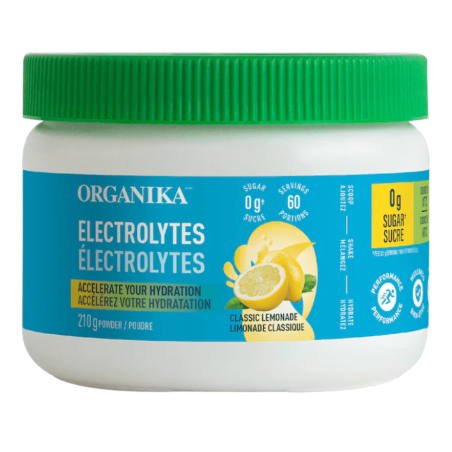 Organika Electrolytes 60 Servings - Classic Lemonade 210G | Unbeatable Prices, Daily Deals | VITASHOP