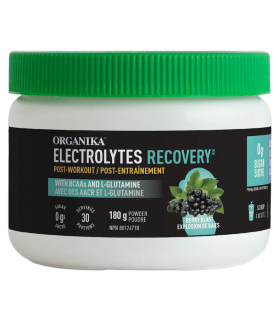 Organika ELECTROLYTE RECOVERY BERRY BLAST 180g 30 servings | Unbeatable Prices, Daily Deals | VITASHOP