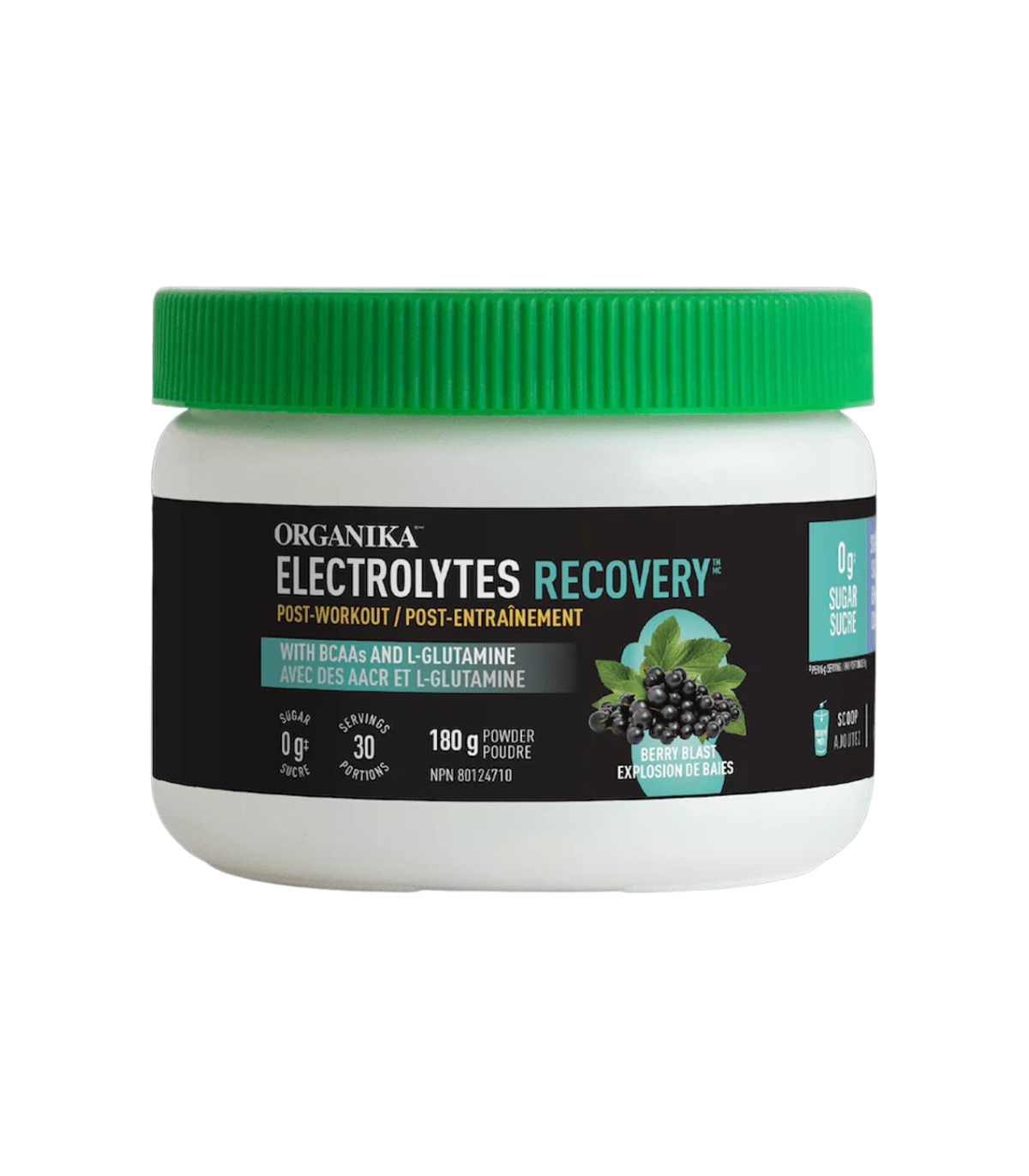 Organika ELECTROLYTE RECOVERY BERRY BLAST 180g 30 servings | Unbeatable Prices, Daily Deals | VITASHOP
