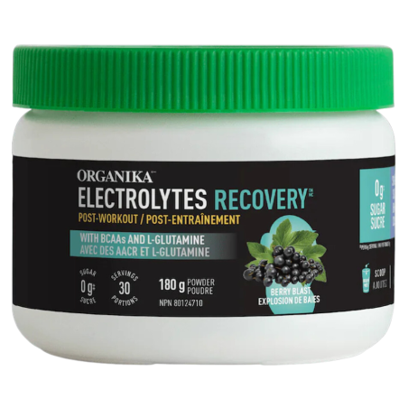 Organika ELECTROLYTE RECOVERY BERRY BLAST 180g 30 servings | Unbeatable Prices, Daily Deals | VITASHOP