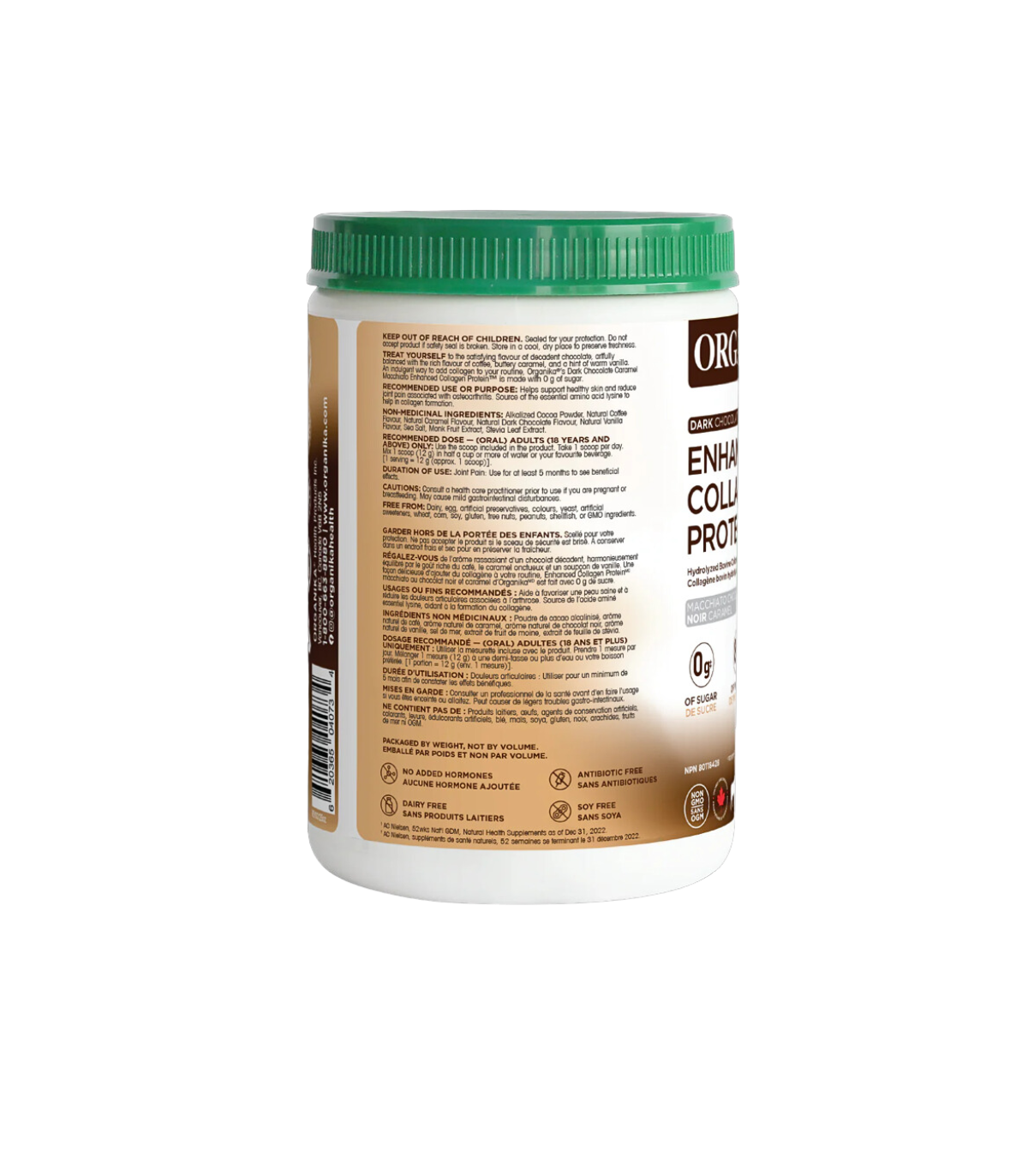PROTÉINES DE CHOCOLAT AU COLLAGÈNE AMÉLIORÉ - MACCHIATO AU CARAMEL AU CHOCOLAT NOIR 252g [Limited Edition]