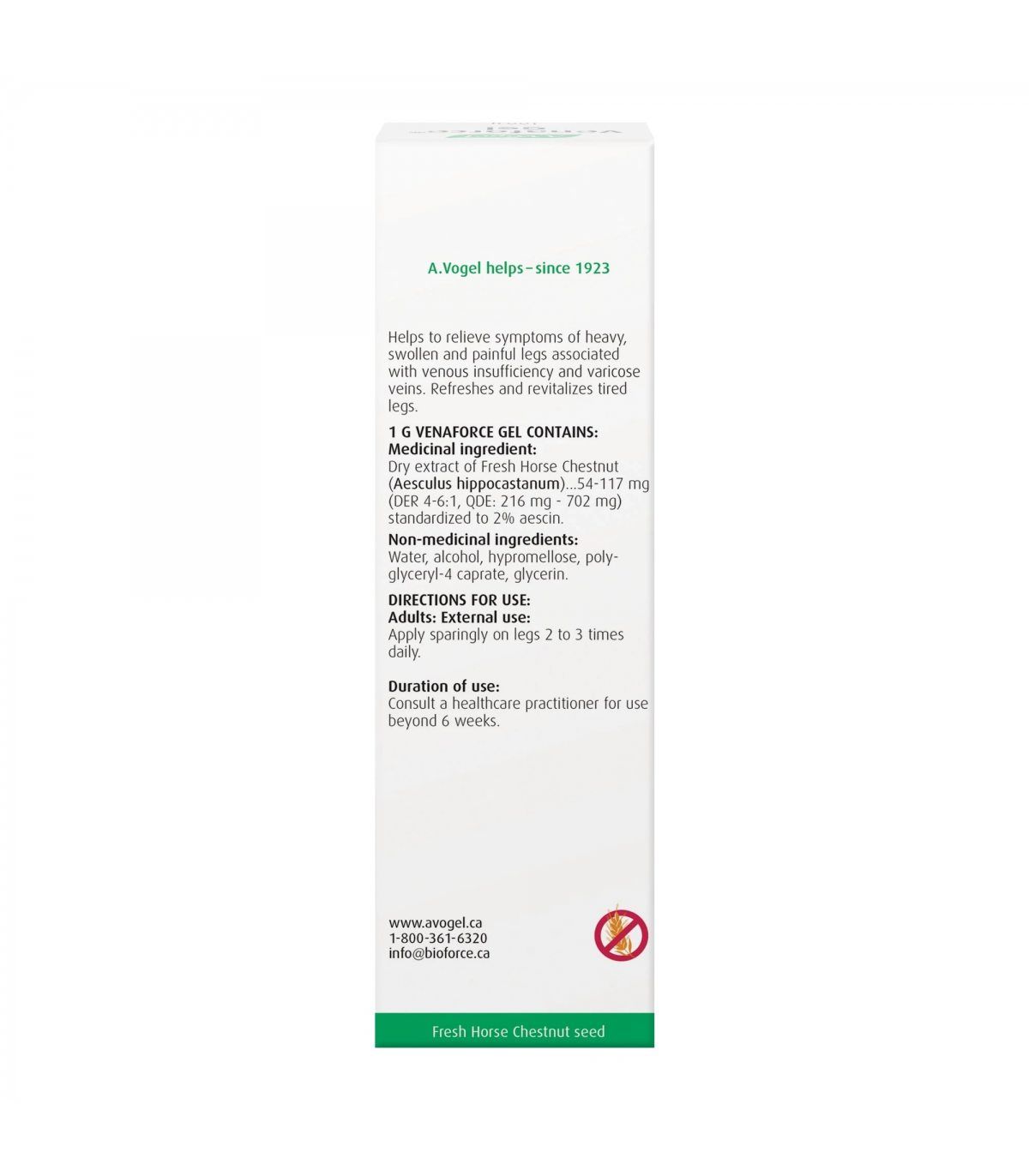 A. Vogel Venaforce Gel 100 g | 每天不同折扣, 全网最低价格 | 种类齐全的保健品店铺 VITASHOP, 只有你想不到, 没有你买不到 !
