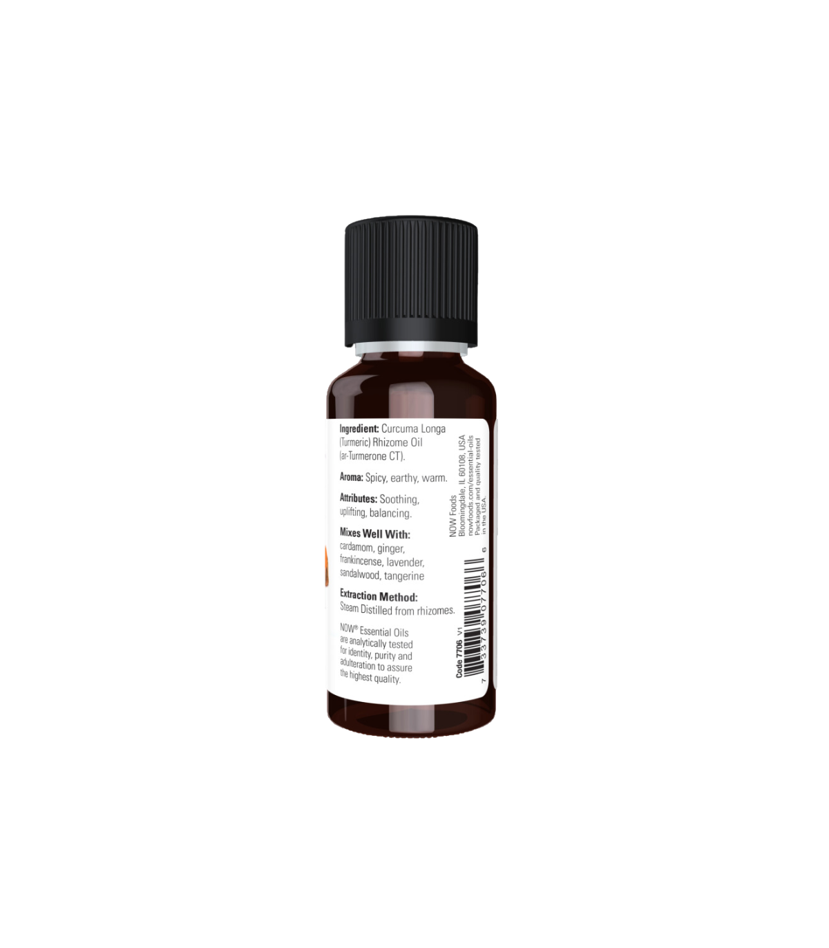 NOW Foods Turmeric Oil (Curcuma longa), Pure 30mL (EXP DATE : Oct 1 2024 ) | Unbeatable Prices, Daily Deals | VITASHOP