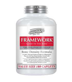 Nu-Life Framework 180 Caplets | Safest & Easiest Shopping Vitamins Online | VITASHOP