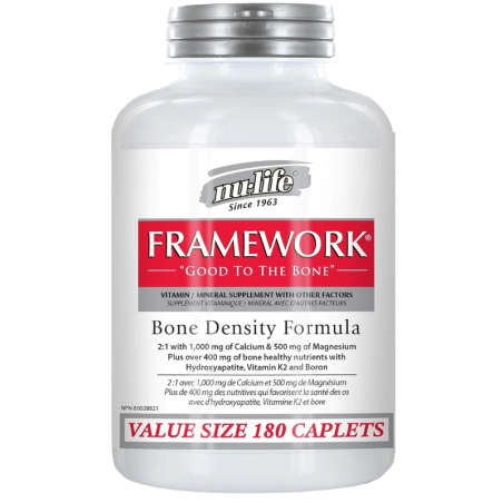 Nu-Life Nu-Life Framework 180 Caplets | Unbeatable Prices, Daily Deals | VITASHOP
