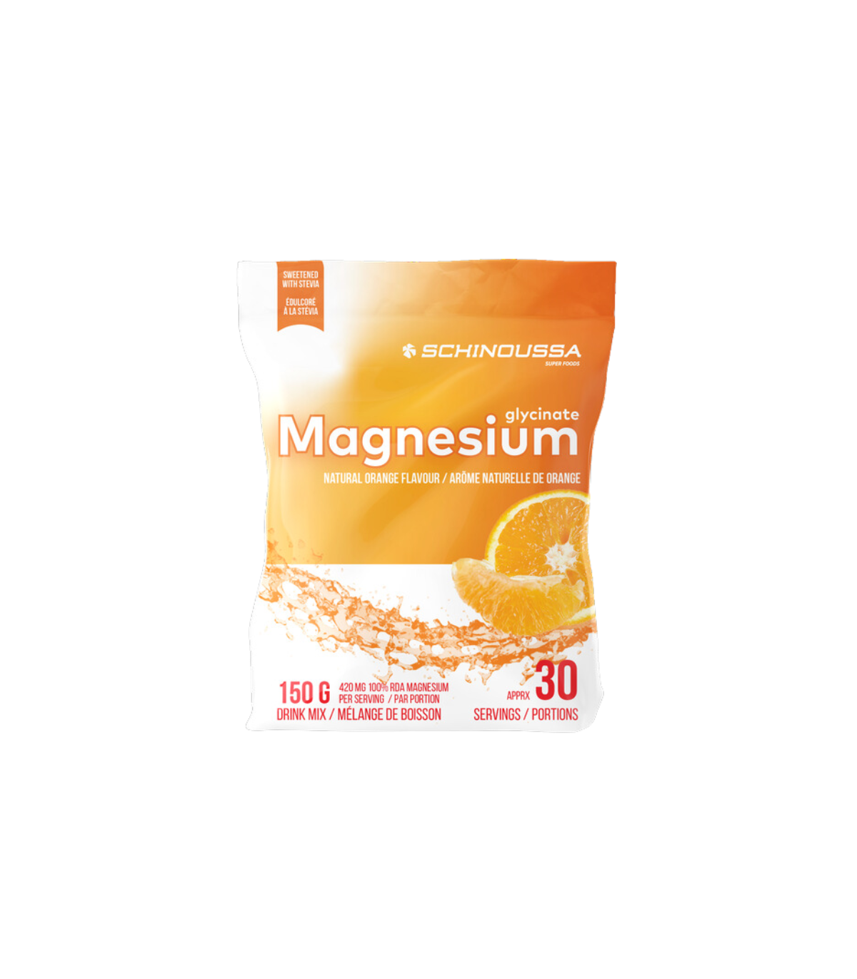 Schinoussa 마그네슘글리시네이트 오렌지 150g | 매일 업데이트되는 특가 상품 | VITASHOP
