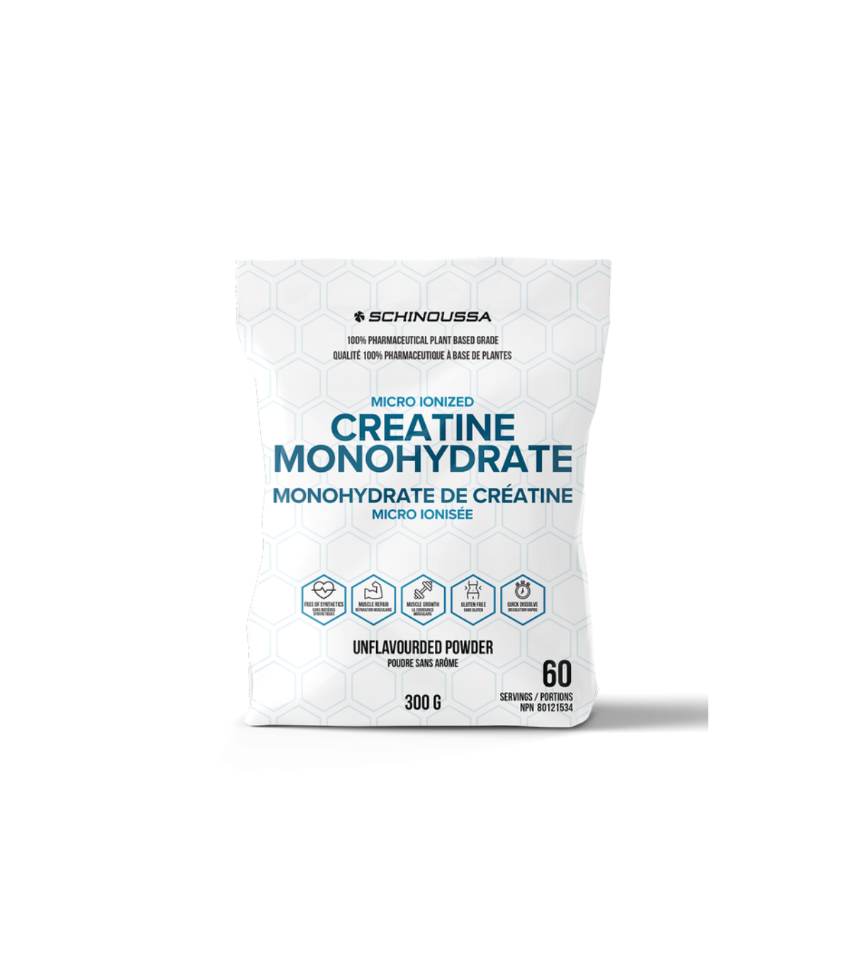Schinoussa Créatine Monohydrate 300g