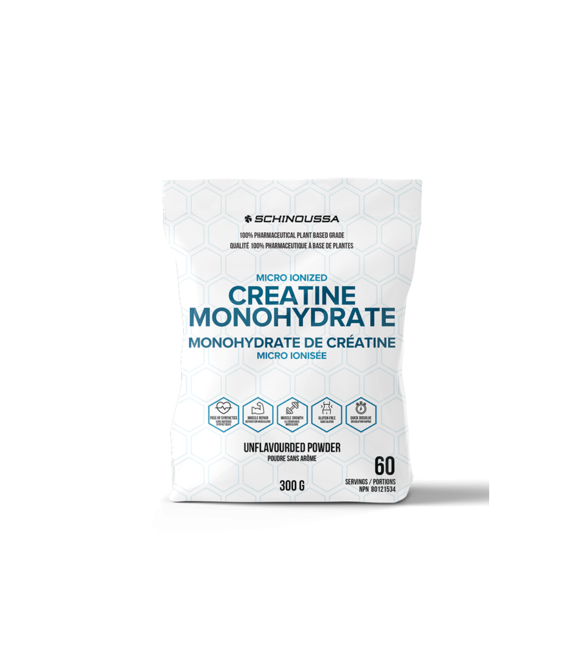 Schinoussa Creatine Monohydrate 300g | Unbeatable Prices, Daily Deals | VITASHOP
