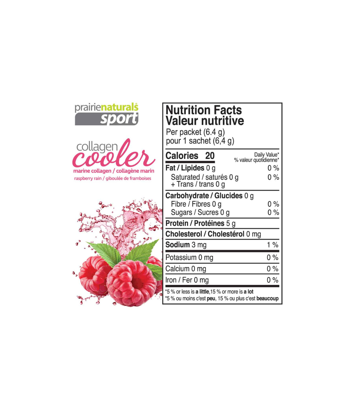 Prairie Naturals Marine Collagen Cooler - Raspberry Rain 6.4g x 15 | Unbeatable Prices, Daily Deals | VITASHOP