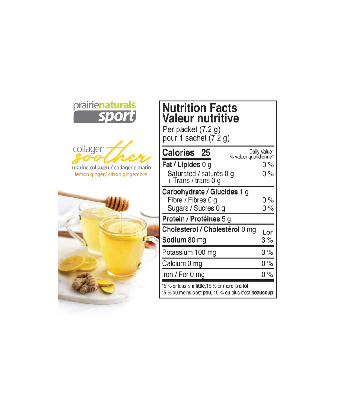 Prairie Naturals 마린 콜라겐 수더 - 레몬 진저 7.2g x 15 | 매일 업데이트되는 특가 상품 | VITASHOP