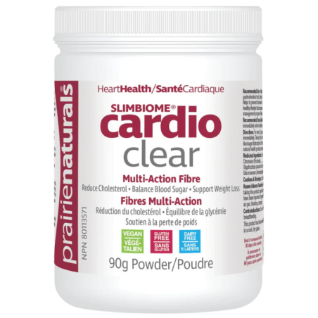 Prairie Naturals SlimBiome Cardio Clear 多效纤维 90 克