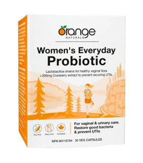 Orange Naturals Women's Everyday Probiotic 30 Vcaps | Unbeatable Prices, Daily Deals | VITASHOP