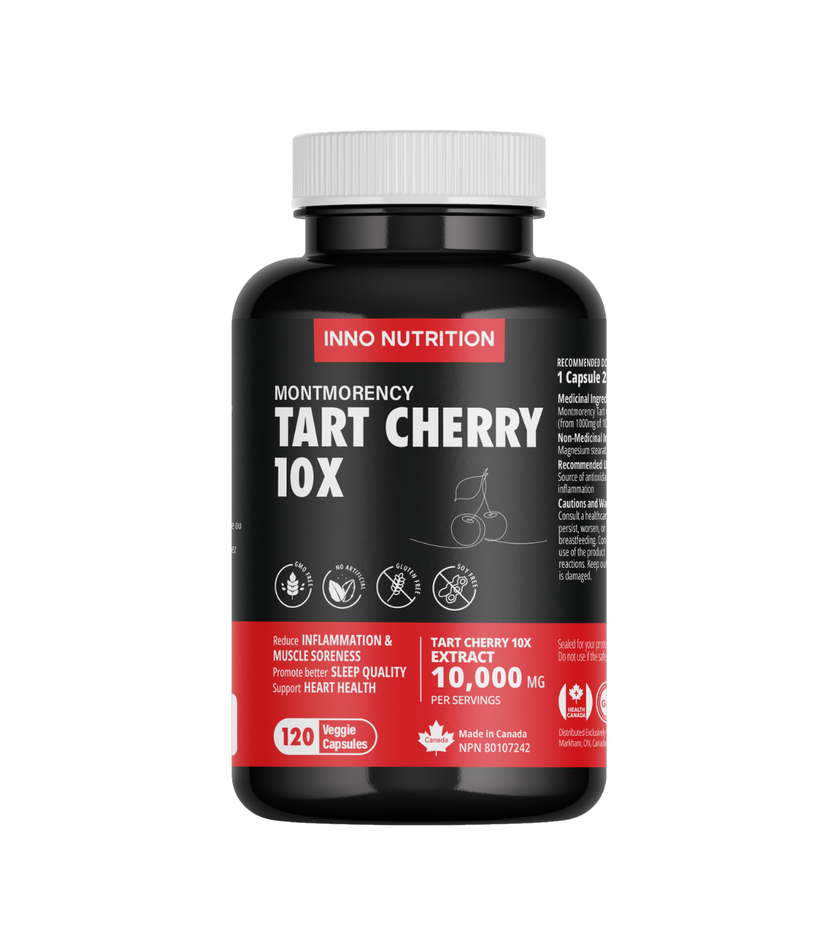Inno Nutrition Tart Cherry 10X 120 Capsules | Vitashop