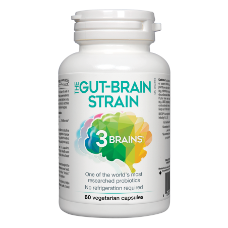 3 Brains Gut Brain Probiotic 60 Vegi Capsules | Unbeatable Prices, Daily Deals | VITASHOP