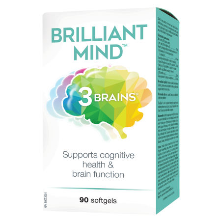 Brilliant Mind 90 Softgels | Safest & Easiest Shopping Vitamins Online | VITASHOP
