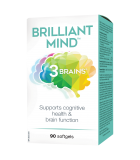 Brilliant Mind 90 Softgels | Safest & Easiest Shopping Vitamins Online | VITASHOP