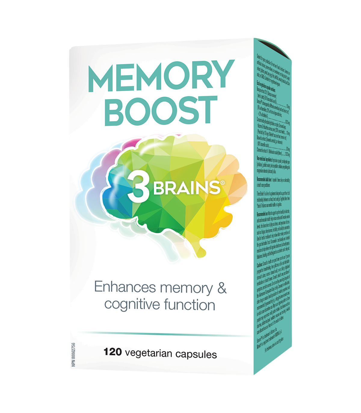 Memory Boost 120 Vegi Capsules | Safest & Easiest Shopping Vitamins Online | VITASHOP