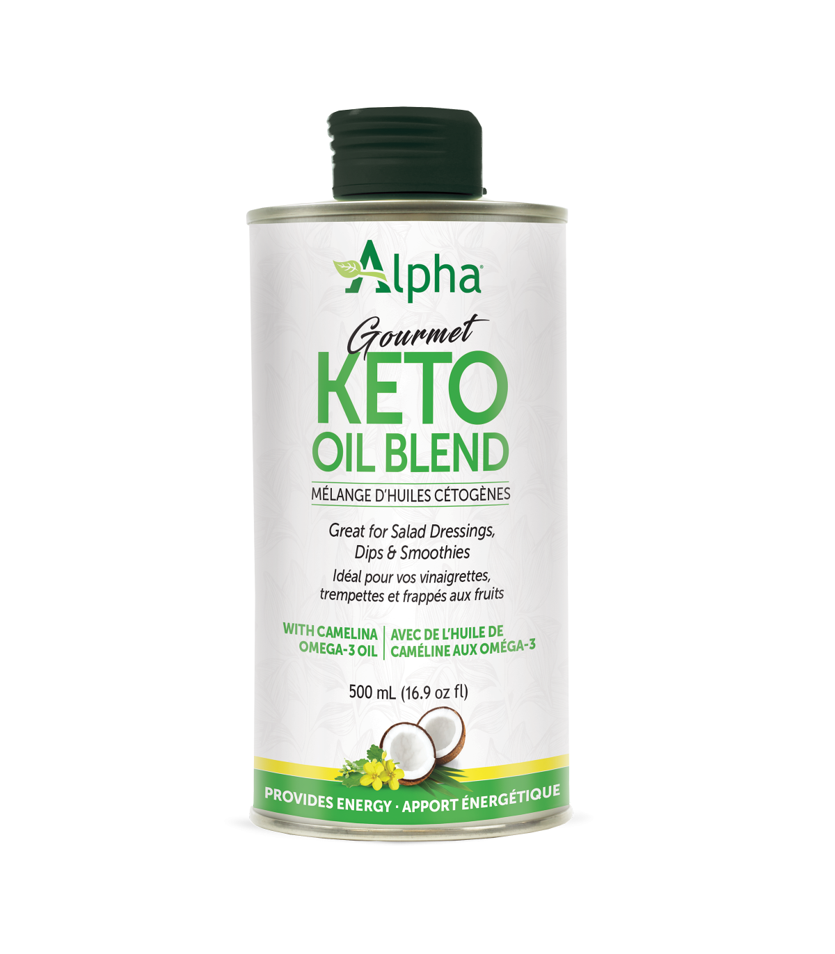Alpha Health Products Keto Oil Blend 500 ml (Formerly MCT Salad Oil) | Unbeatable Prices, Daily Deals | VITASHOP