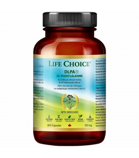 生命之选 DLPA（DL-苯丙氨酸）500 毫克 60V's