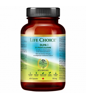 LIFE CHOICE DLPA(DL-페닐알라닌) 500mg 60정 | 매일 업데이트되는 특가 상품 | VITASHOP