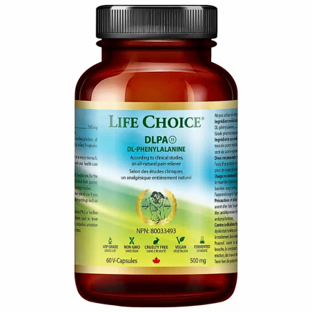 生命之选 DLPA（DL-苯丙氨酸）500 毫克 60V's
