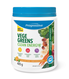 Progressive Nutritionals 베지그린 클린 에너지 내추럴 탱글 오렌지 485g | 매일 업데이트되는 특가 상품 | VITASHOP
