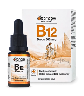Orange Naturals B12 滴剂 500 毫克 15 毫升
