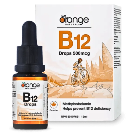Orange Naturals B12 Drops 500mcg 15ml | Unbeatable Prices, Daily Deals | VITASHOP