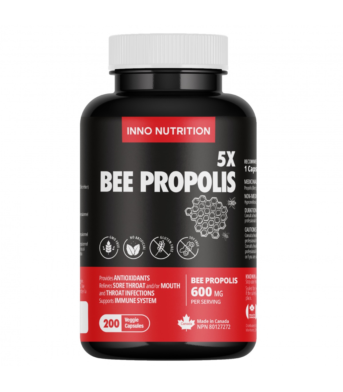 INNO NUTRITION Bee Propolis 200 Capsules | Unbeatable Prices, Daily Deals | VITASHOP