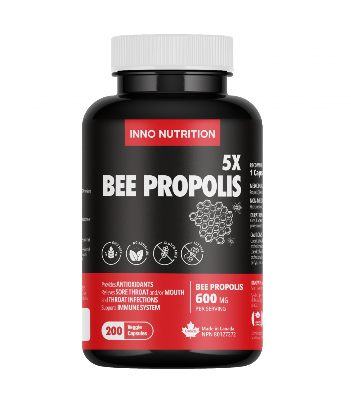 INNO NUTRITION Bee Propolis 200 Capsules | Unbeatable Prices, Daily Deals | VITASHOP