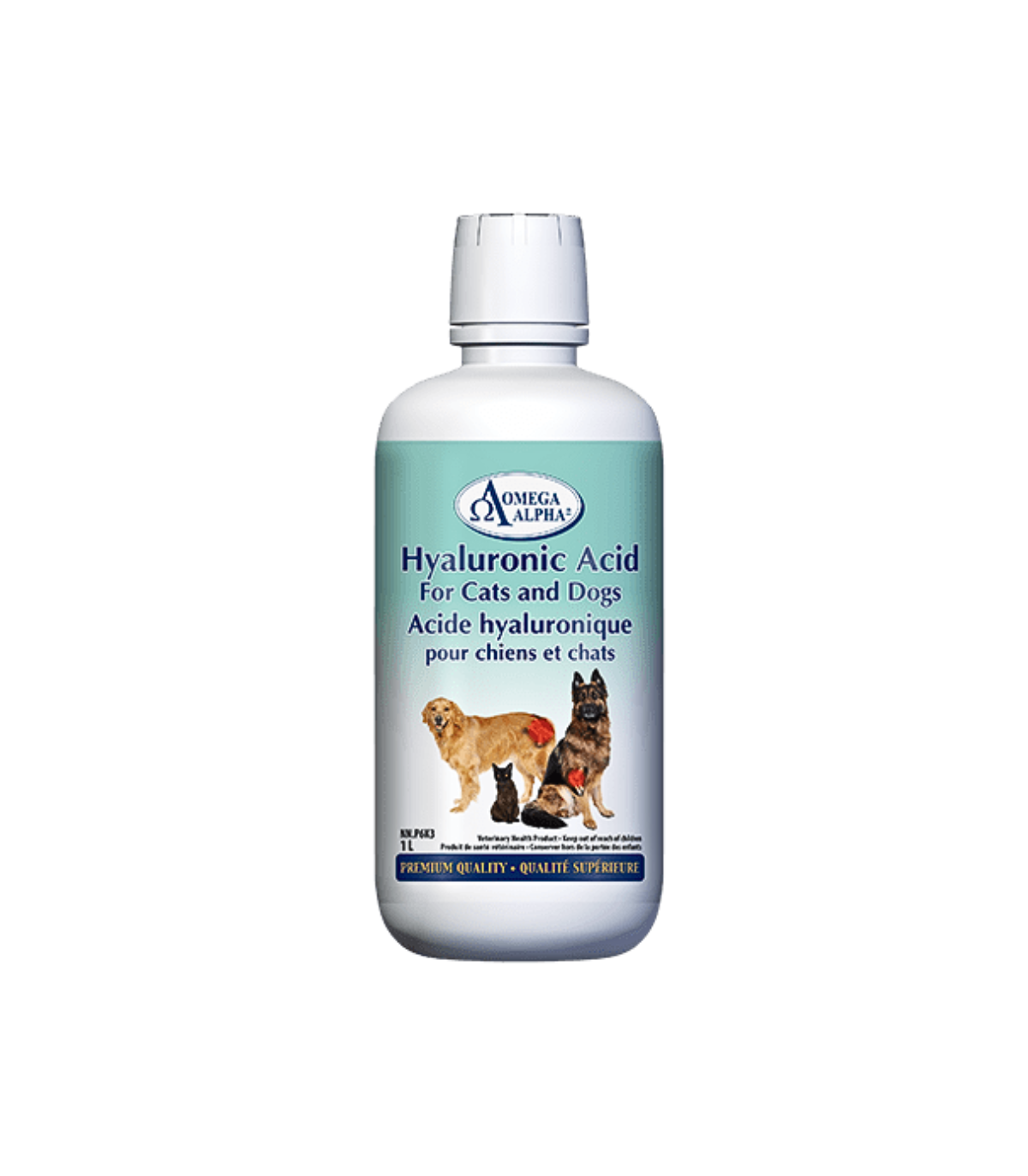 Omega Alpha Hyaluronic Acid for Cats and Dogs 1 L | Unbeatable Prices, Daily Deals | VITASHOP