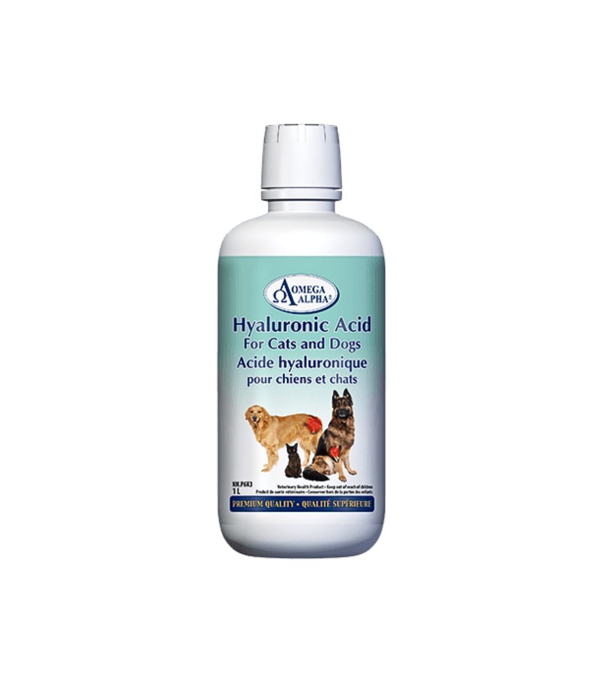 Omega Alpha Hyaluronic Acid for Cats and Dogs 1 L | Unbeatable Prices, Daily Deals | VITASHOP