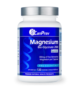 CanPrev Magnesium Bis-Glycinate 200 Gentle 120 Vegi Capsules | Unbeatable Prices, Daily Deals | VITASHOP