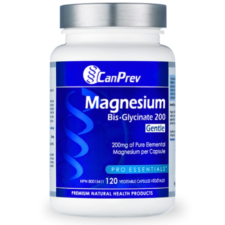CanPrev Magnesium Bis-Glycinate 200 Gentle 120 Vegi Capsules | Unbeatable Prices, Daily Deals | VITASHOP