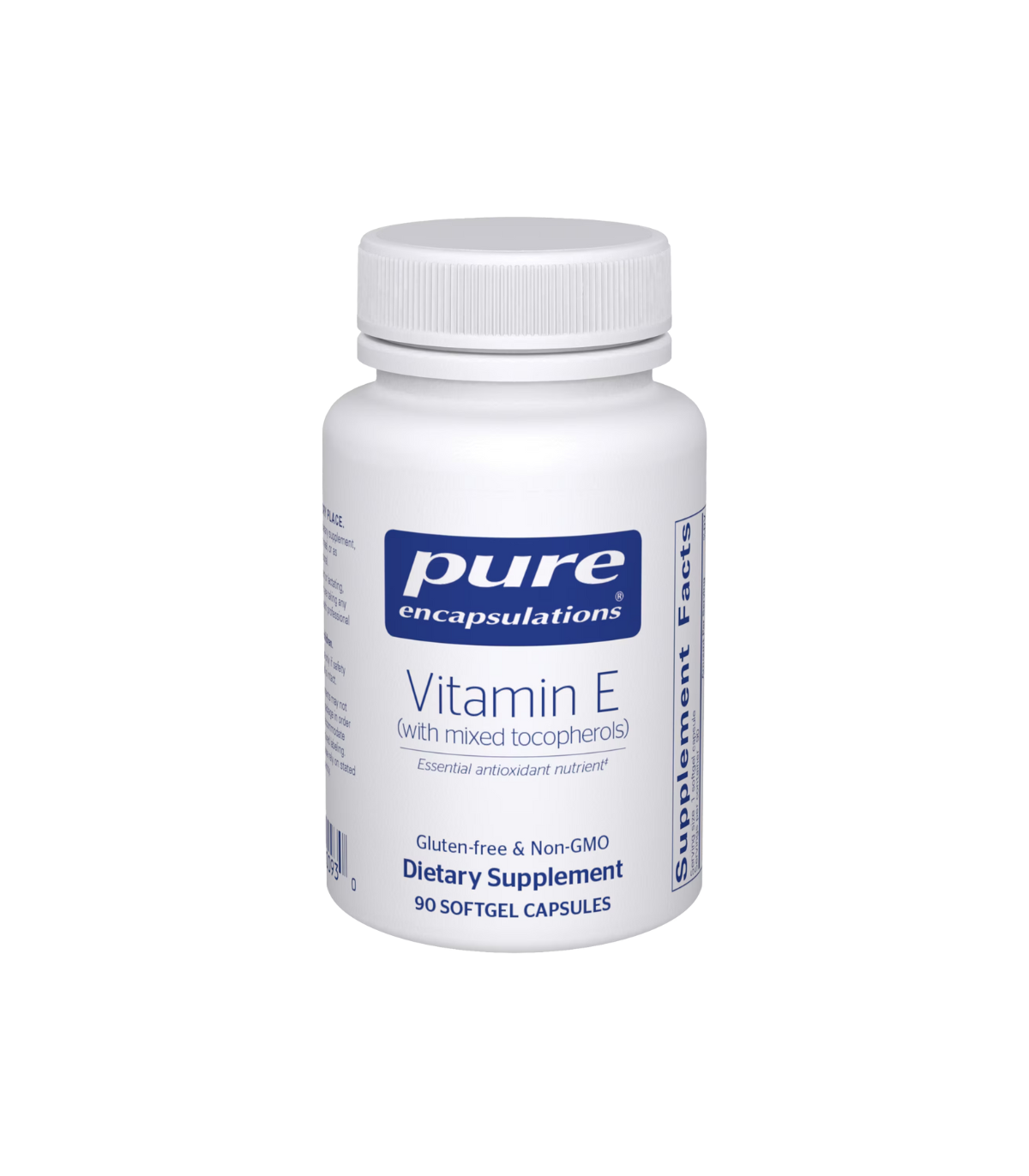 Pure Encapsulations Vitamin E (with mixed tocopherols) 90 Capsules | Unbeatable Prices, Daily Deals | VITASHOP